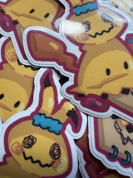 mimikyu artist sticker