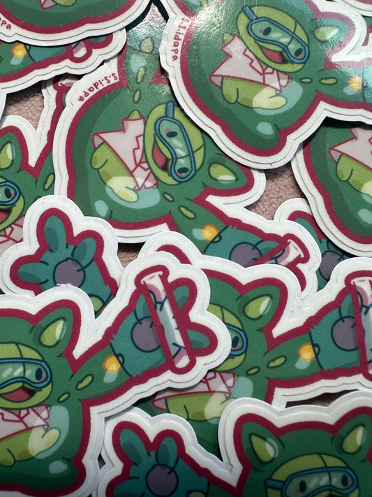 reuinculus scientist sticker