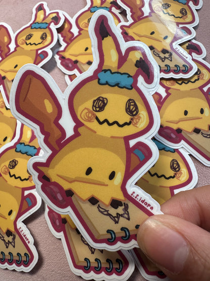 mimikyu artist sticker