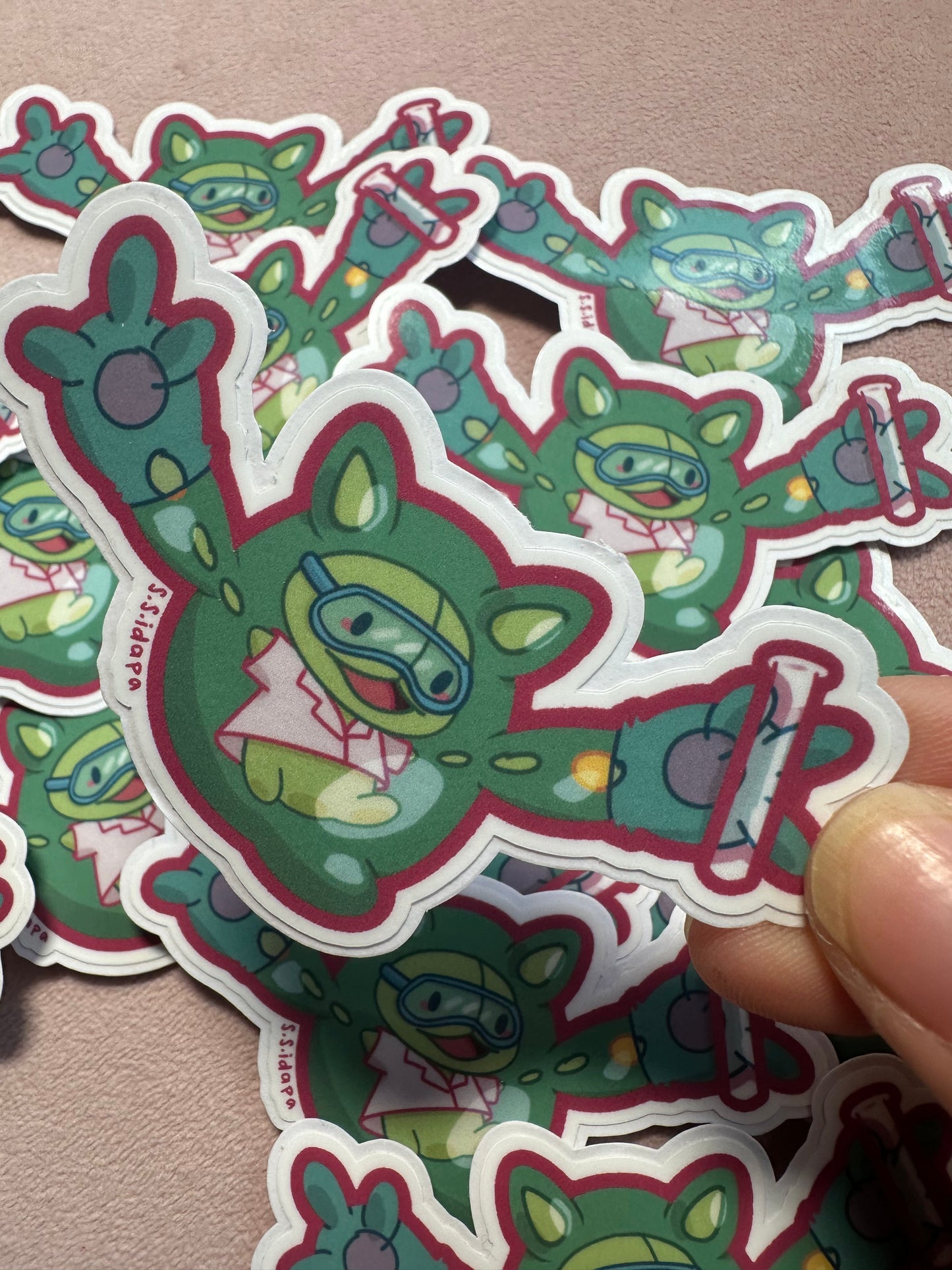 reuinculus scientist sticker
