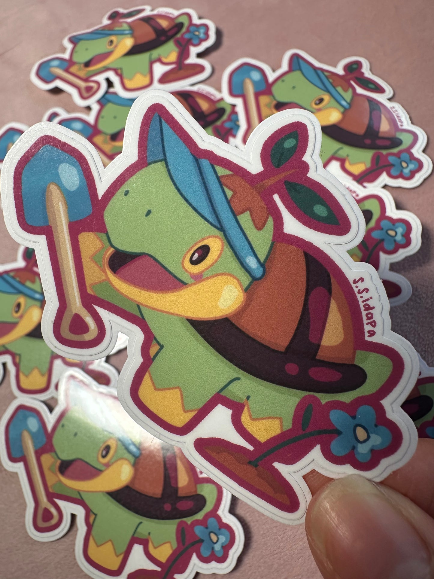 turtwig gardener sticker